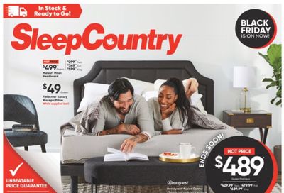 Sleep Country Flyer November 15 to 23