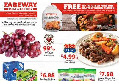 Fareway (IA) Weekly Ad Flyer November 15 to November 22