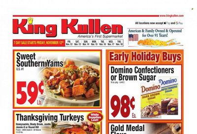King Kullen (NY) Weekly Ad Flyer November 16 to November 23