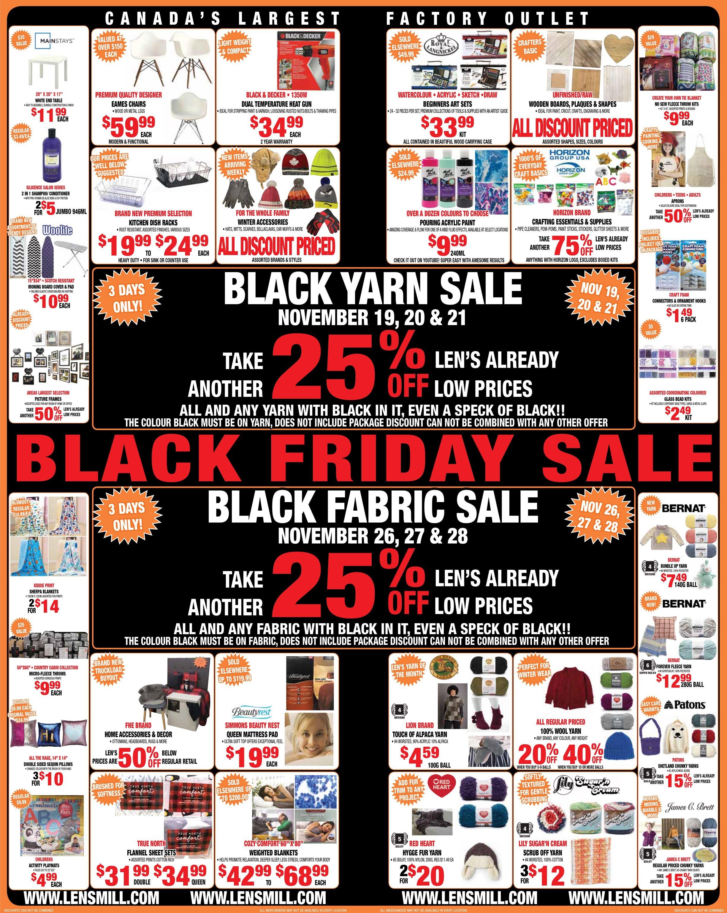 Len's Mill Stores Flyer November 15 to 28