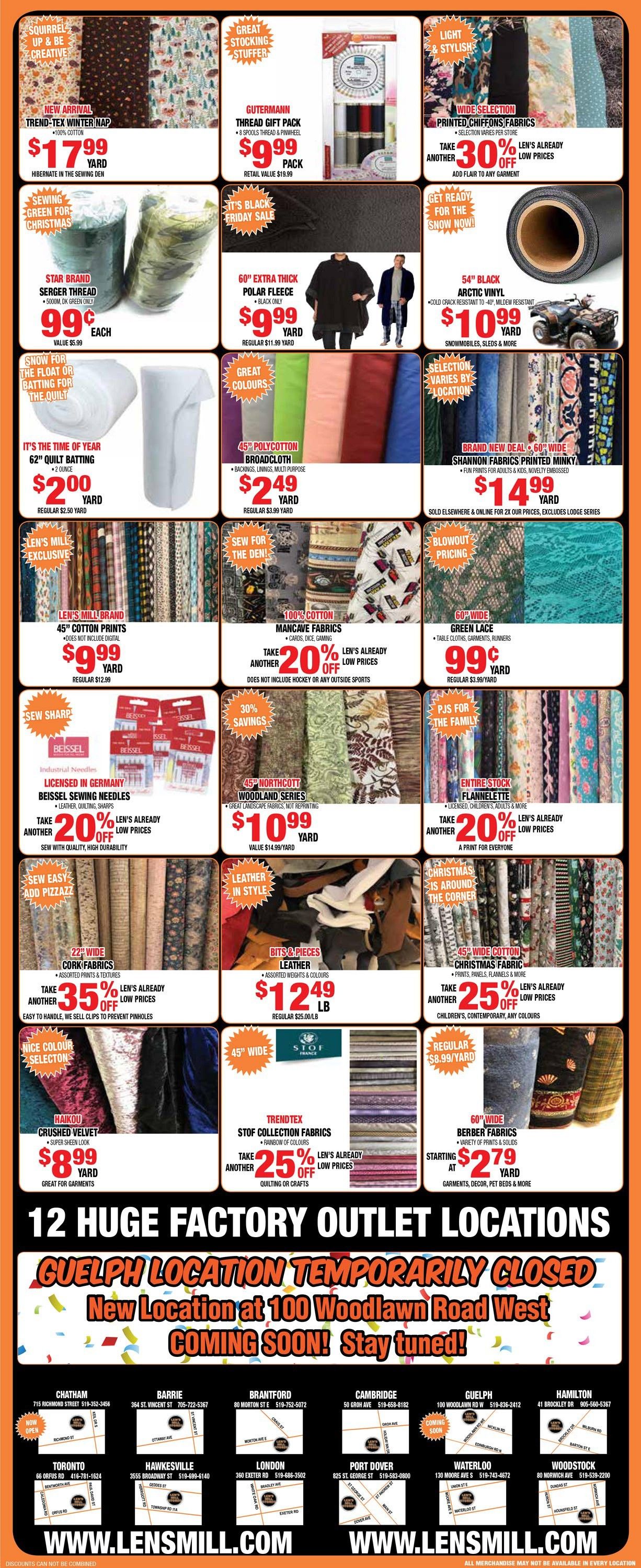Len's Mill Stores Flyer November 15 to 28