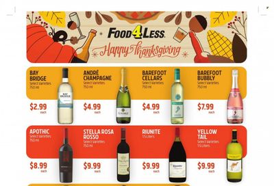 Food 4 Less (IN) Weekly Ad Flyer November 16 to November 23