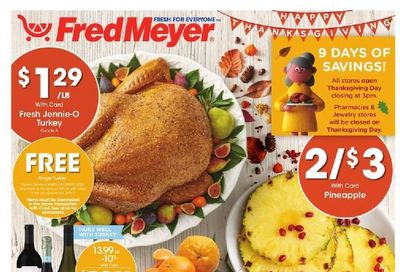 Fred Meyer Weekly Ad Flyer November 16 to November 23