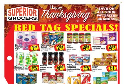 Superior Grocers (CA) Weekly Ad Flyer November 16 to November 23