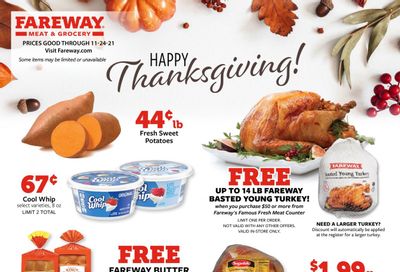 Fareway (IA) Weekly Ad Flyer November 16 to November 23