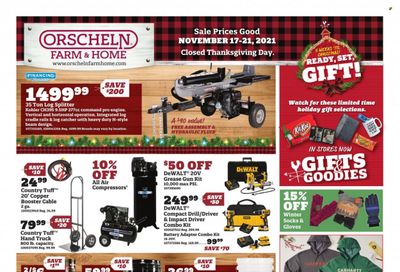 Orscheln Farm and Home (IA, IN, KS, MO, NE, OK) Weekly Ad Flyer November 16 to November 23