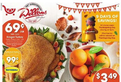 Dillons (KS) Weekly Ad Flyer November 16 to November 23