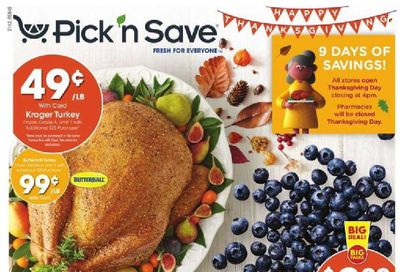 Pick ‘n Save (WI) Weekly Ad Flyer November 16 to November 23