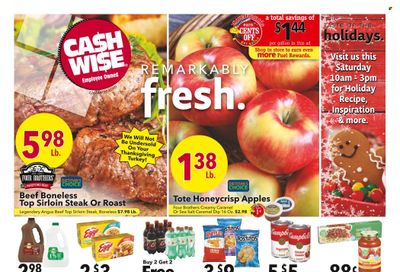 Cash Wise (MN, ND) Weekly Ad Flyer November 17 to November 24