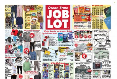 Ocean State Job Lot (CT, MA, ME, NH, NJ, NY, RI) Weekly Ad Flyer November 17 to November 24