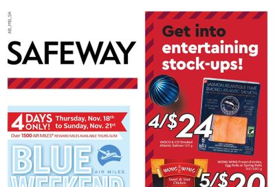 Safeway/Sobeys (AB) Flyer November 18 to 24