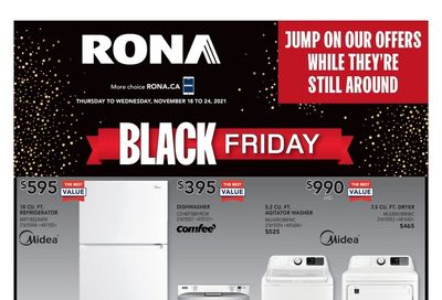 Rona (ON) Black Friday Flyer November 18 to 24, 2021