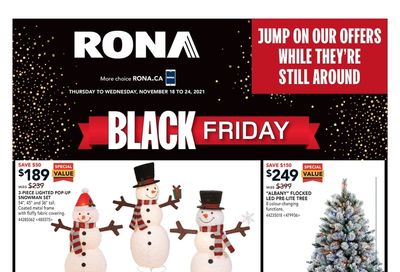 Rona (Atlantic) Black Friday Flyer November 18 to 24, 2021