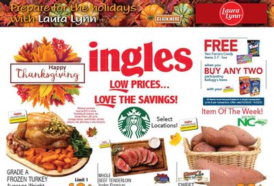 Ingles (GA, NC, SC, TN) Weekly Ad Flyer November 17 to November 24