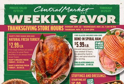 Central Market (TX) Weekly Ad Flyer November 17 to November 24