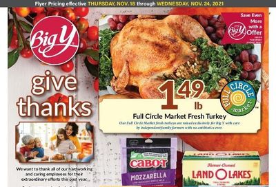 Big Y (MA) Weekly Ad Flyer November 17 to November 24