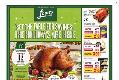 Lowes Foods (NC, SC) Weekly Ad Flyer November 17 to November 24