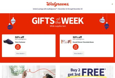 Walgreens Weekly Ad Flyer November 17 to November 24