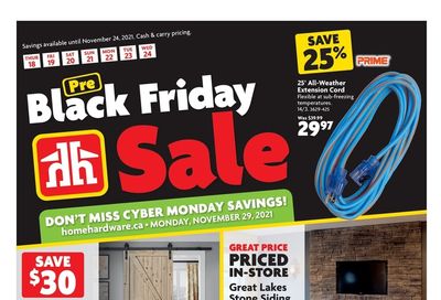 Home Hardware Building Centre (ON) Black Friday Flyer November 18 to 24, 2021