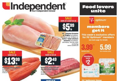 Independent Grocer (West) Flyer November 18 to 24