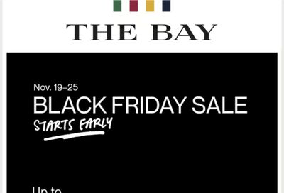 Hudson's Bay Black Friday Flyer November 19 to 25, 2021