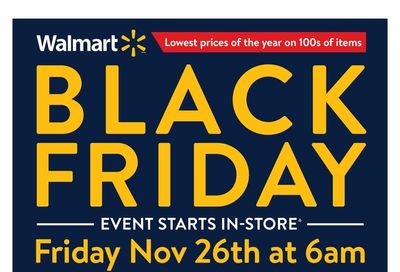 Walmart Canada (West) Black Friday Flyer November 25 to 28, 2021