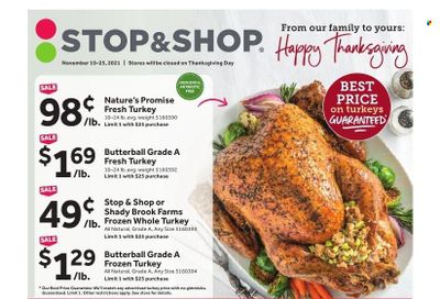 Stop & Shop (MA) Weekly Ad Flyer November 18 to November 25