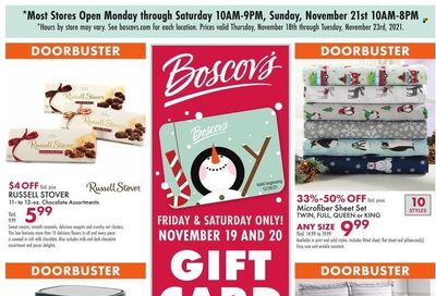 Boscov's (CT, DE, MD, NJ, NY, PA) Weekly Ad Flyer November 18 to November 25