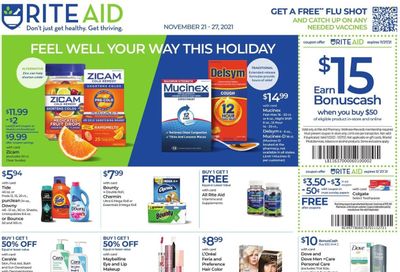 RITE AID Weekly Ad Flyer November 18 to November 25