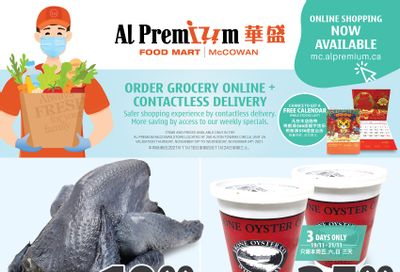 Al Premium Food Mart (McCowan) Flyer November 18 to 24