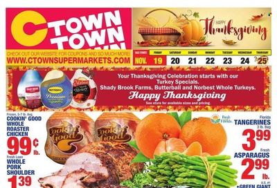 C-Town (CT, FL, MA, NJ, NY, PA) Weekly Ad Flyer November 18 to November 25