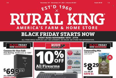 Rural King Weekly Ad Flyer November 18 to November 25