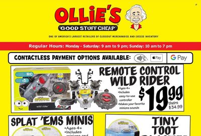 Ollie's Bargain Outlet Weekly Ad Flyer November 18 to November 25