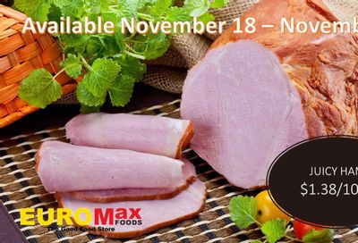 EuroMax Foods Flyer November 18 to 24