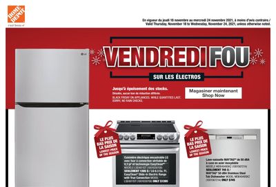 Home Depot (QC) Black Friday Flyer November 18 to 24