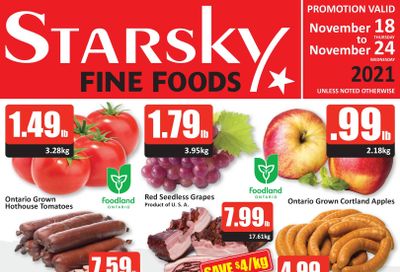 Starsky Foods Flyer November 18 to 24