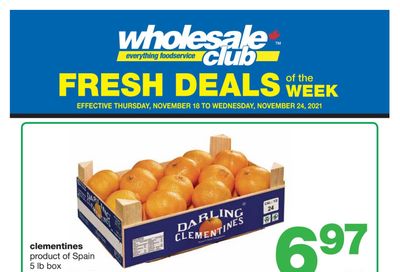 Wholesale Club (ON) Flyer November 18 to 24