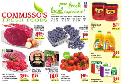 Commisso's Fresh Foods Flyer November 19 to 25