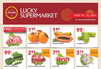 Lucky Supermarket (Winnipeg) November 19 to 25