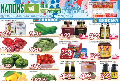 Nations Fresh Foods (Hamilton) Flyer November 19 to 25