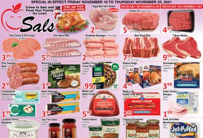 Sal's Grocery Flyer November 19 to 25