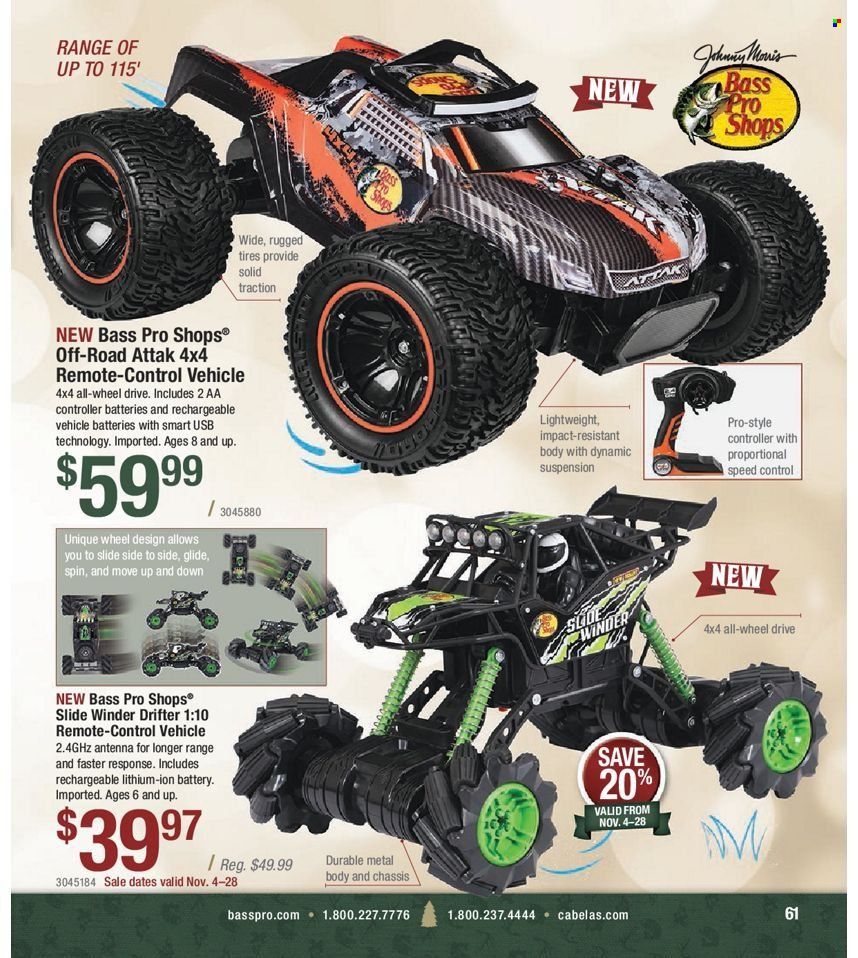 Bass Pro Shops Weekly Ad Flyer November 19 to November 26