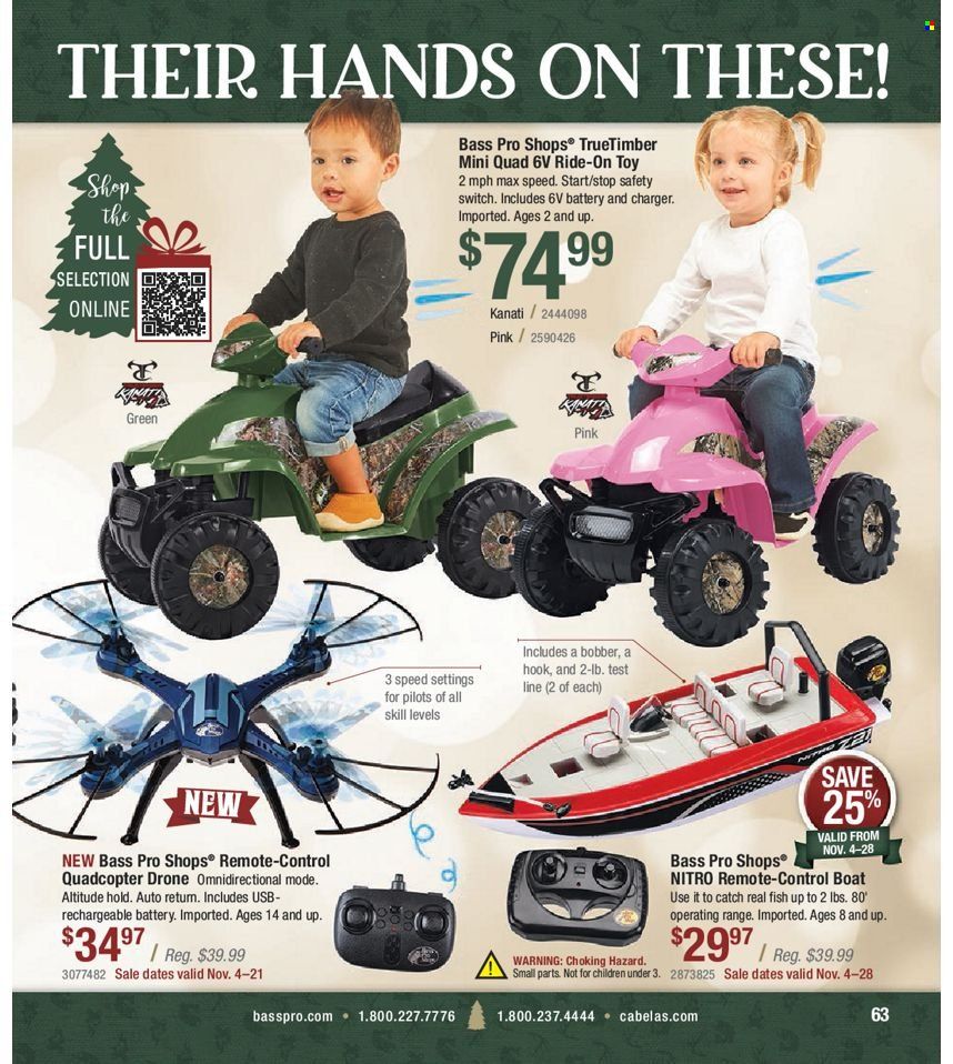 Bass Pro Shops Weekly Ad Flyer November 19 to November 26