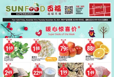 Sunfood Supermarket Flyer November 19 to 25