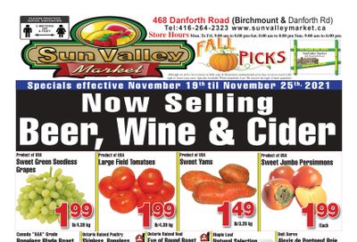 Sun Valley Market Flyer November 19 to 25