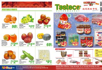 Tasteco Supermarket Flyer November 19 to 25