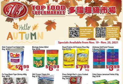 Top Food Supermarket Flyer November 19 to 25