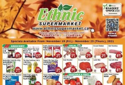 Ethnic Supermarket Flyer November 19 to 25