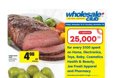 Real Canadian Wholesale Club Flyer November 19 to 25