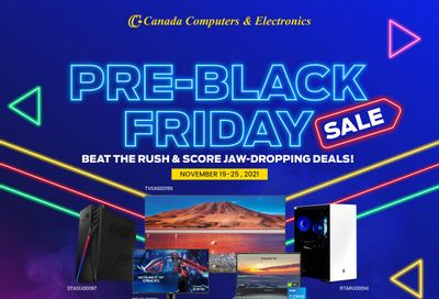 Canada Computers Pre Black Friday Flyer November 19 to 25, 2021